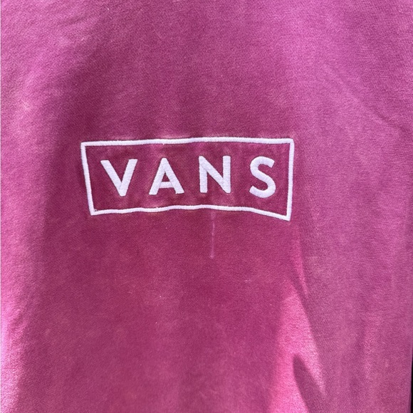Deep magenta colored Vans hoodie. Men’s size XXL. - Picture 2 of 4